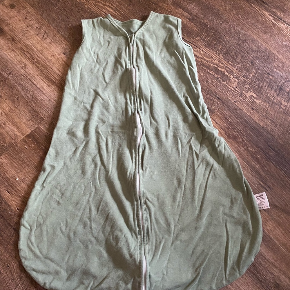 Cozy Green Kids Pajama Sleep Sack